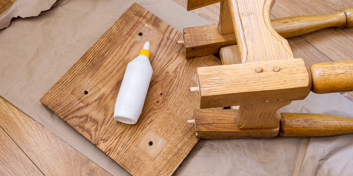 How to Glue Wood Furniture Parts